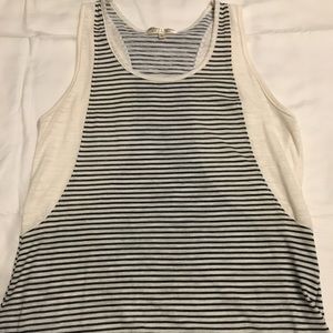 NWOT Striped tank thread 4 thought